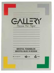 Gallery tekenblok A4 200 g/m² Bristol - Blok van 20 vel