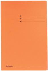 Esselte dossiermap met 3 kleppen folio oranje 