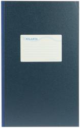 Atlanta register breedfolio blauw 20,5 x 33 cm - 192 blz