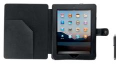 Trust Foliohoes en standaard voor iPad + pen