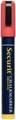 Securit krijtmarker medium rood 