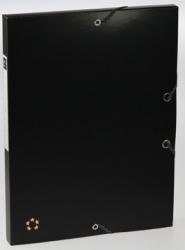 5Star elastobox A4 uit karton zwart - Rug van 25mm 