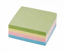 5Star Re-Move note Cube pastelkleuren 76 x 76 mm