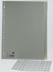 5Star 23-gaats transparante tabbladen A4 uit PP - Set 1-20