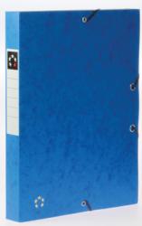 5Star elastobox A4 uit karton blauw - Rug van 40mm