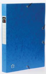 5Star elastobox A4 uit karton blauw - Rug van 40mm