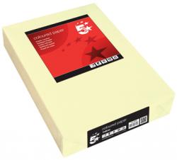 5Star gekleurd papier A4 ivoor 80 g/m² - Pak van 500 vel