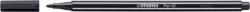 Stabilo viltstift Pen 68 - zwart - Pak van 10 stuks