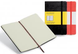 Moleskine notitieboek formaat 9 x 14 cm geruit harde cover 192 bladzijden zwart