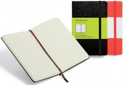 Moleskine notitieboek formaat 9 x 14 cm effen harde cover 192 bladzijden zwart 