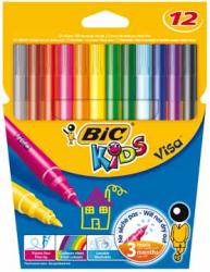 Bic Kids viltstift Visa - Etui van 12 stiften