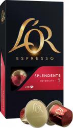 Douwe Egberts koffiecapsules L'Or Intensity 7, Splendente - Pak van 10 capsules