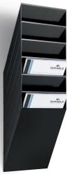 Durable Flexiboxx folderhouder 6-delig verticaal A4 zwart