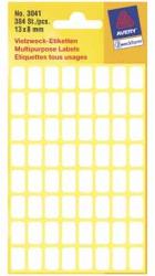 Avery witte etiketten 13x8m