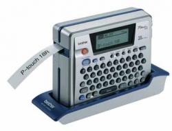 Brother labelwriter - beletteringsysteem P-Touch 18R zilver/blauw Qwerty