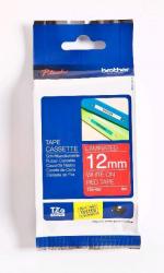 Brother® label - tape TZe-435 12mm x 8M wit/rood