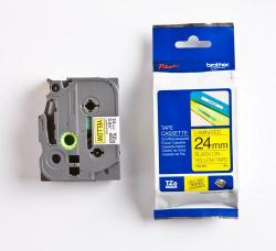 Brother® label - tape TZe-651 24mm x 8M zwart/geel