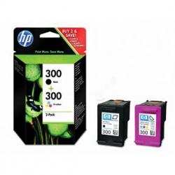 Hewlett Packard CN637EE / HP 300 inktpatronen dubbelpak zwart en kleur