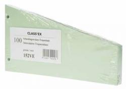 Class'ex trapezium verdeelstroken groen - Pak van 100 stuks