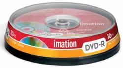 Imation DVD Recordable DVD-R - Capaciteit: 4,7 GB - spindle van 10 stuks