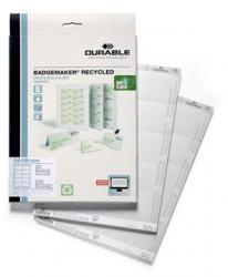 Durable badgemaker insteekkaartjes 54x90 mm 