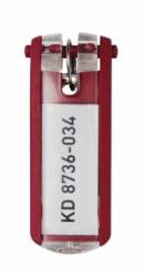 Durable sleutelhanger Key Clip rood 