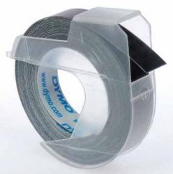 Dymo tape - labelstrook voor lettertang Omega 9 mm x 3 M zwart