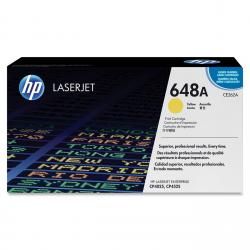 Hewlett Packard CE262A / HP 648A toner cartridge geel