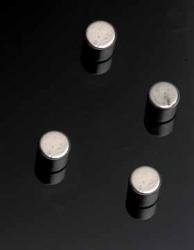Naga stalen magneten voor glasborden cylinder 