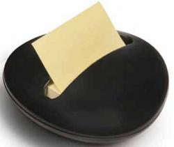 Post-it® Z-notes dispenser keivormig zwart 76x76 mm