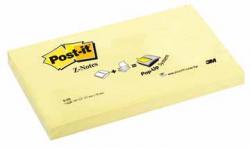 Post-it® Z-notes navullingen geel 76 x 127 mm