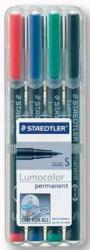 Staedtler OHP-marker Lumocolor Permanent geassorteerde kleuren 