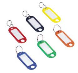 Wedo sleutelhanger met ring ass. kleuren 