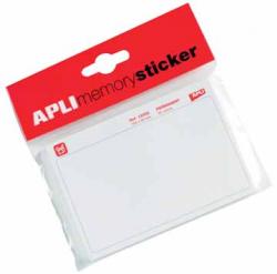 Apli Memory sticker - etiket - label wit