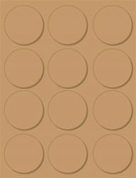 Avery productetiketten rond 60mm uit karton