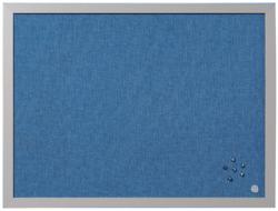 Bisilque notitiebord 45 x 60 cm blauw