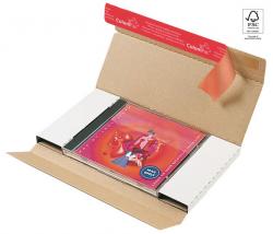 Colompac verzendenvelop bruin voor CD's-DVD's 225x125x12 mm 