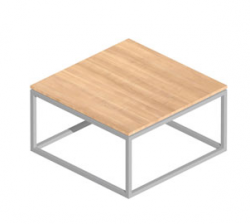 Salontafel Cubo-Slim 80x80x40cm Melamine 20mm