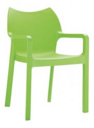 Diva stoel tropical green