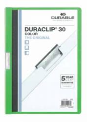 Durable klemmap Duraclip 30 color Original A4 groen