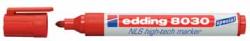 Edding NLS High-Tech marker 8030 rood 