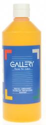 Gallery plakkaatverf flacon van 500 ml - donkergeel