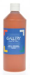 Gallery plakkaatverf flacon van 500 ml - lichtbruin