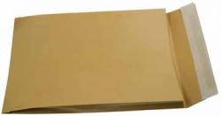 Gallery bruine zak-enveloppen met balg 229x324x35mm