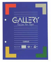 Gallery cursusblok 16,5x21cm geruit 5mm