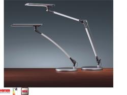 Hansa LED bureaulamp Comfort dubbele arm aluminium