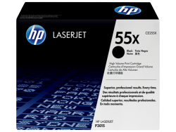 Hewlett Packard CE255X / HP 55X toner zwart Hoge capaciteit