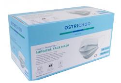 Ostrichoo medical chirurgisch mondmasker, type IIR, 3- laags, met CE certificaat