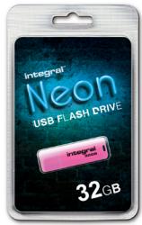 Integral USB Stick Neon 32GB roze