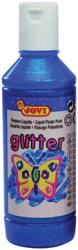 Jovi Plakkaatverf Glitter Flacon van 250 ml - blauw